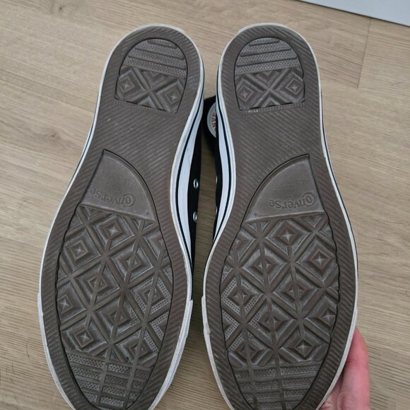 Converse Chuck High Top, Black, Size 10 Men's, 12 Women's, Like new condition - Picture 5 of 9